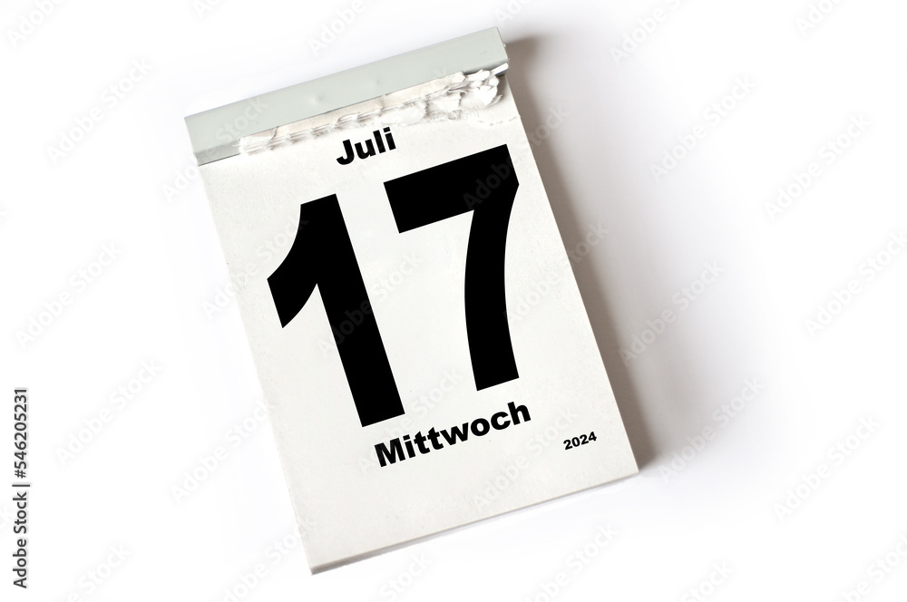 17 . Juli 2024