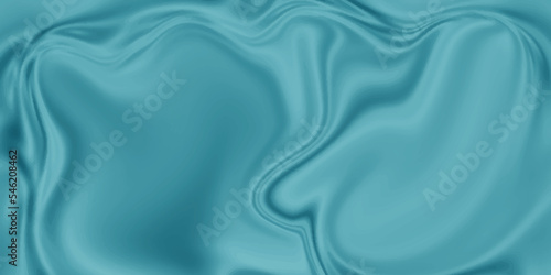 Blue silk background . Blue silk background . Blue fabric background texture . abstract background luxury cloth or liquid wave or wavy folds of grunge silk texture material or smooth luxurious .