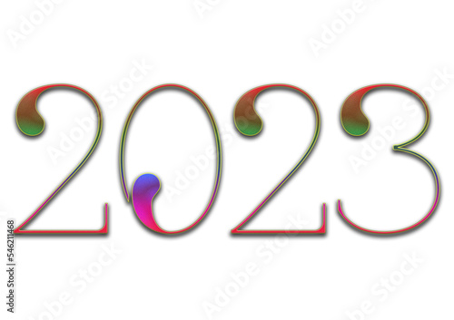2023, Jahr, Jahreswechsel, Feier, Event, Design
