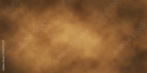 Old paper background . Abstract dark yellow smoke stained paper texture background or backdrop. The textures can be used for background of text or any contents.