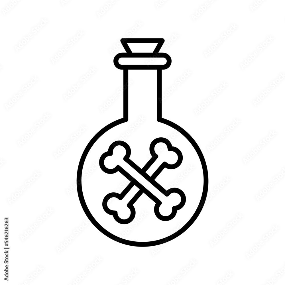 Obraz premium Poison Icon