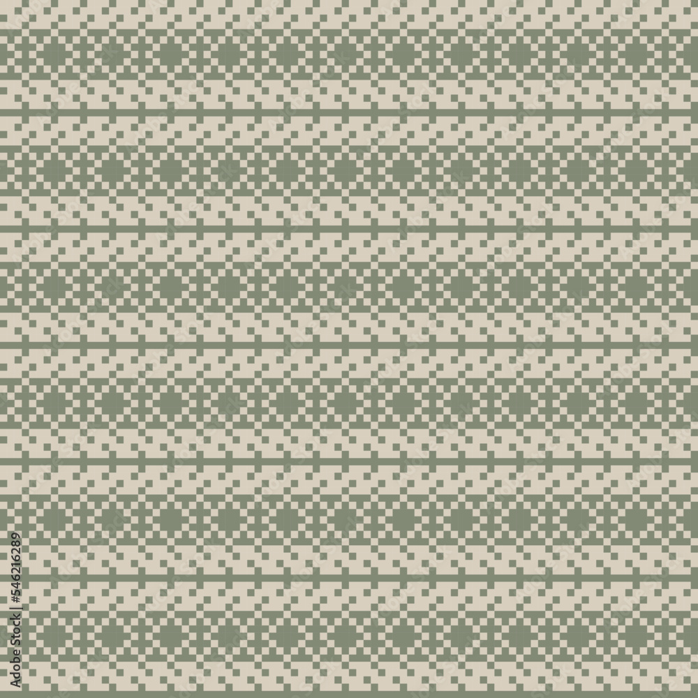 Argyle Fair Isle Seamless Pattern Design Argyle Fair Isle Seamless Pattern Design