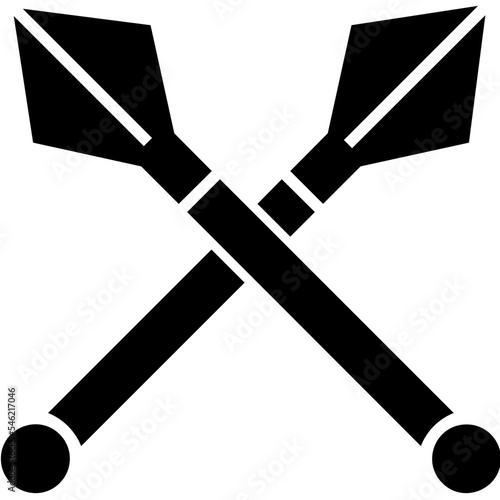 Obraz na płótnie Lance Icon