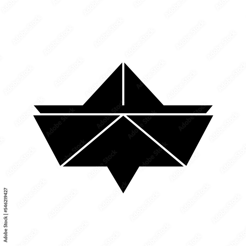 Paper Boat Icon Paper Boat Icon
