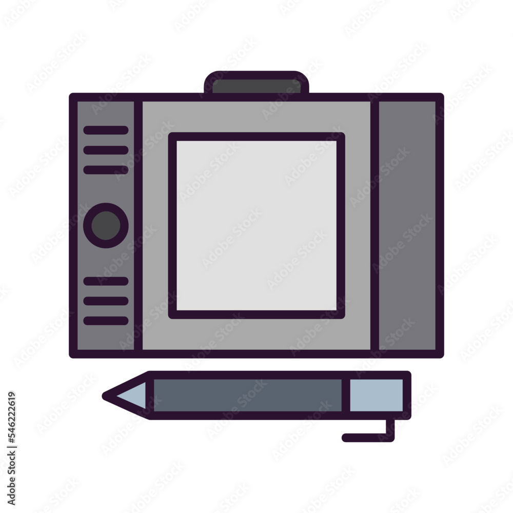 Graphic Tablet Icon Graphic Tablet Icon