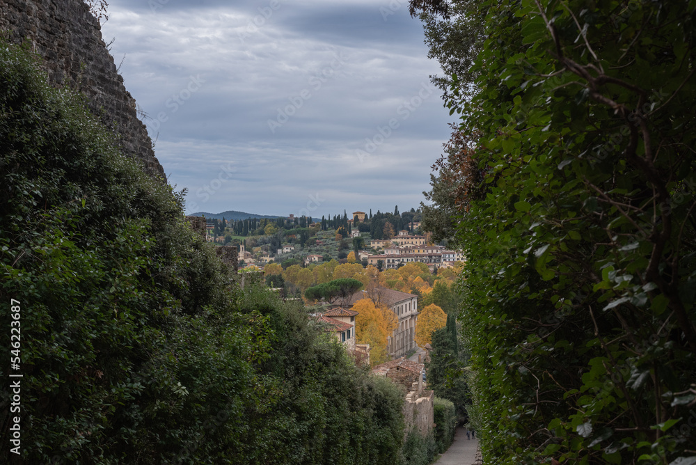 View of the Florence city, Tuscany, Italy. Panorama