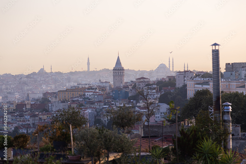Galata from a rooftop