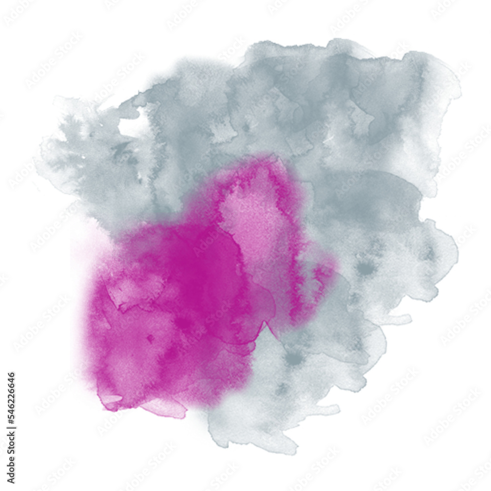 Grey Abstract Transparent Watercolor Grey Abstract Transparent Watercolor