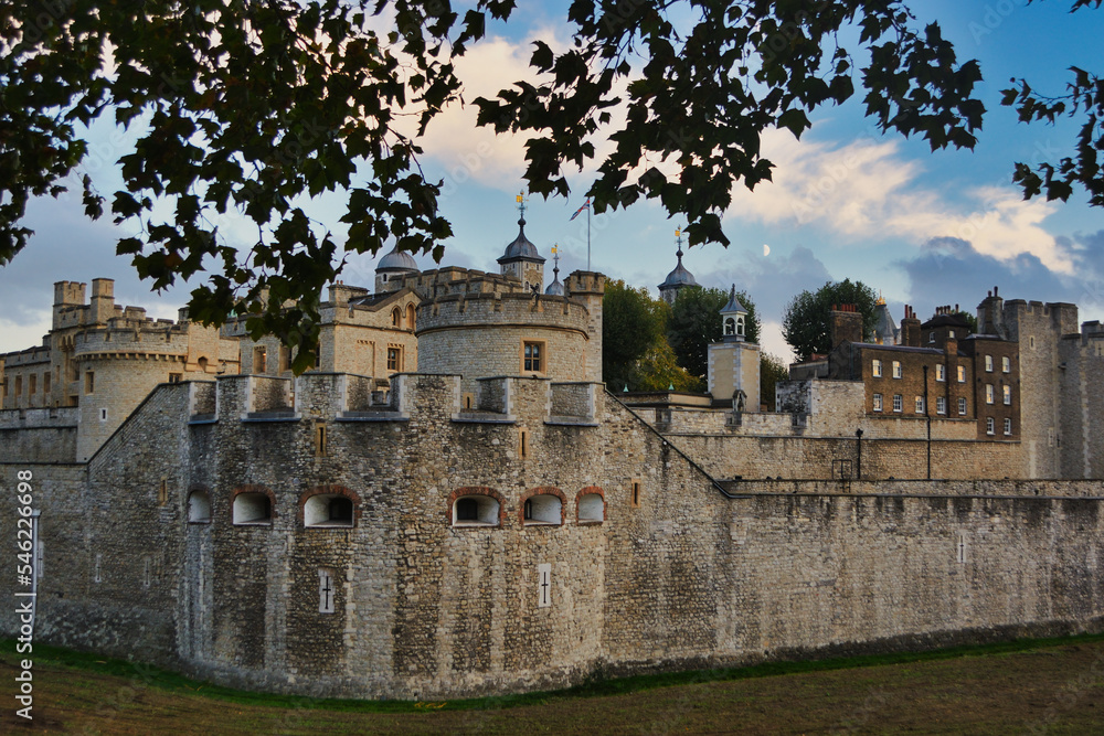 The Tower of London, London seen from outside in November 2022