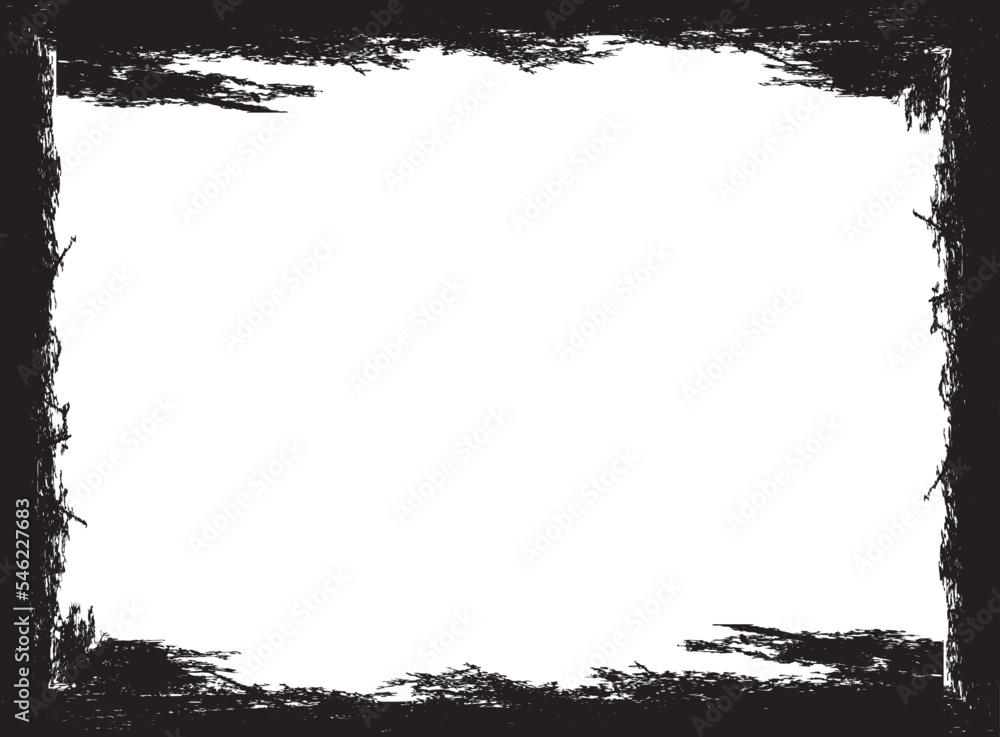 Set of Grunge border Frames . Vector Set of Grunge border Frames . Vector