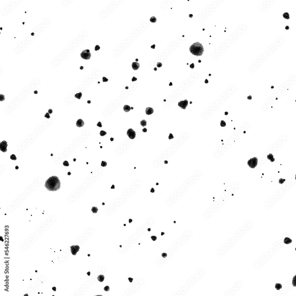 Fototapeta premium Abstract transparent splatter texture overlay.