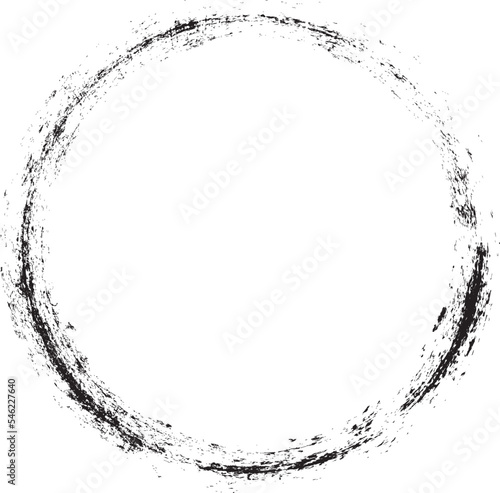 Set of Grunge border Frames . Vector