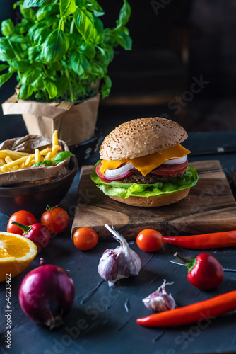 Plakat Hamburger