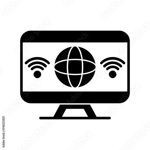 Internet Addiction Icon