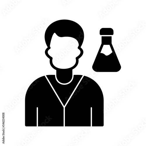 Fototapeta Scientist Icon