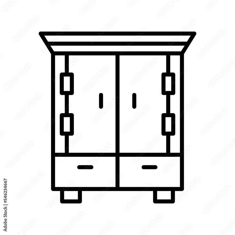 Wardrobe Icon Wardrobe Icon