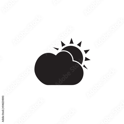 Modern weather icons. Flat vector illustration for Web  print  and Mobile App