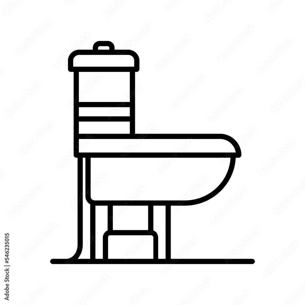 Fototapeta premium Wc Icon