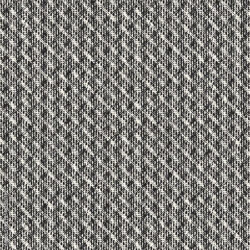 Charcoal Distressed Knit Textured Variegated Striped Pattern