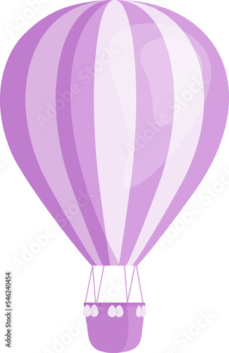 Collection of colorful vector hot air balloons. Zig zags, wavy lines, striped or checkered patterns on vintage style hot air balloon with basket at cloud background for sky holiday adventure design