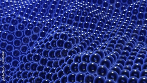 abstract blue background with circles