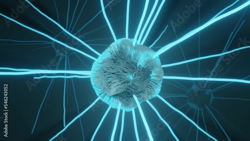 3d rendered illustration of a dna