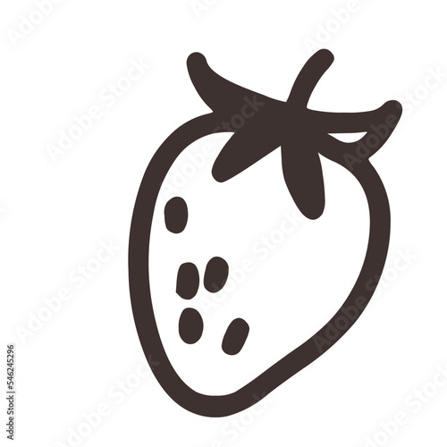 Outline Stawberry 