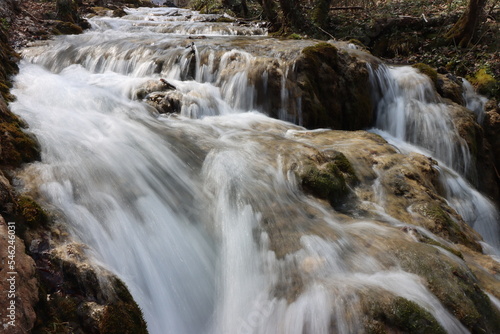 Wasserfall an den Plitvicer Seen, Kroatien