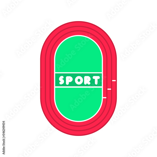 Running Track Icon