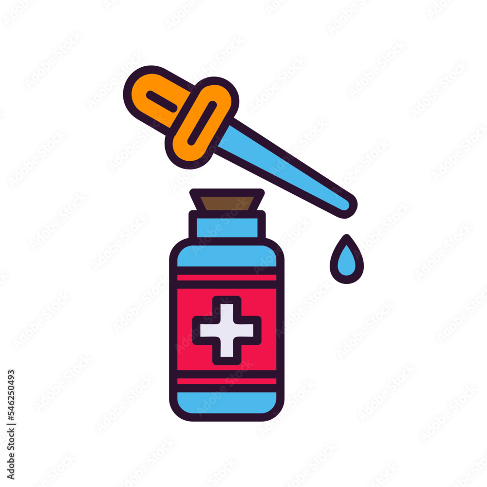 Obraz premium Serum Icon