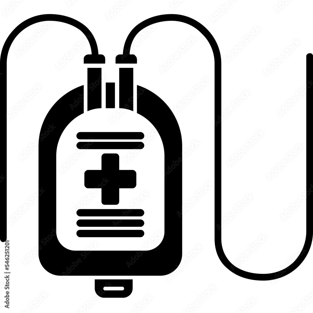 Blood Bag Icon Blood Bag Icon
