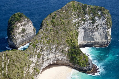 rocky coast of the sea