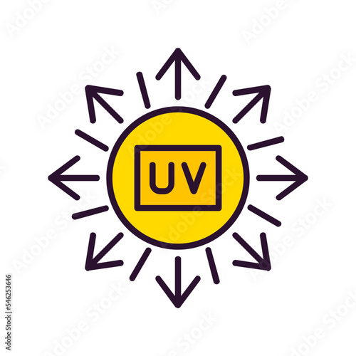 Ultraviolet Icon