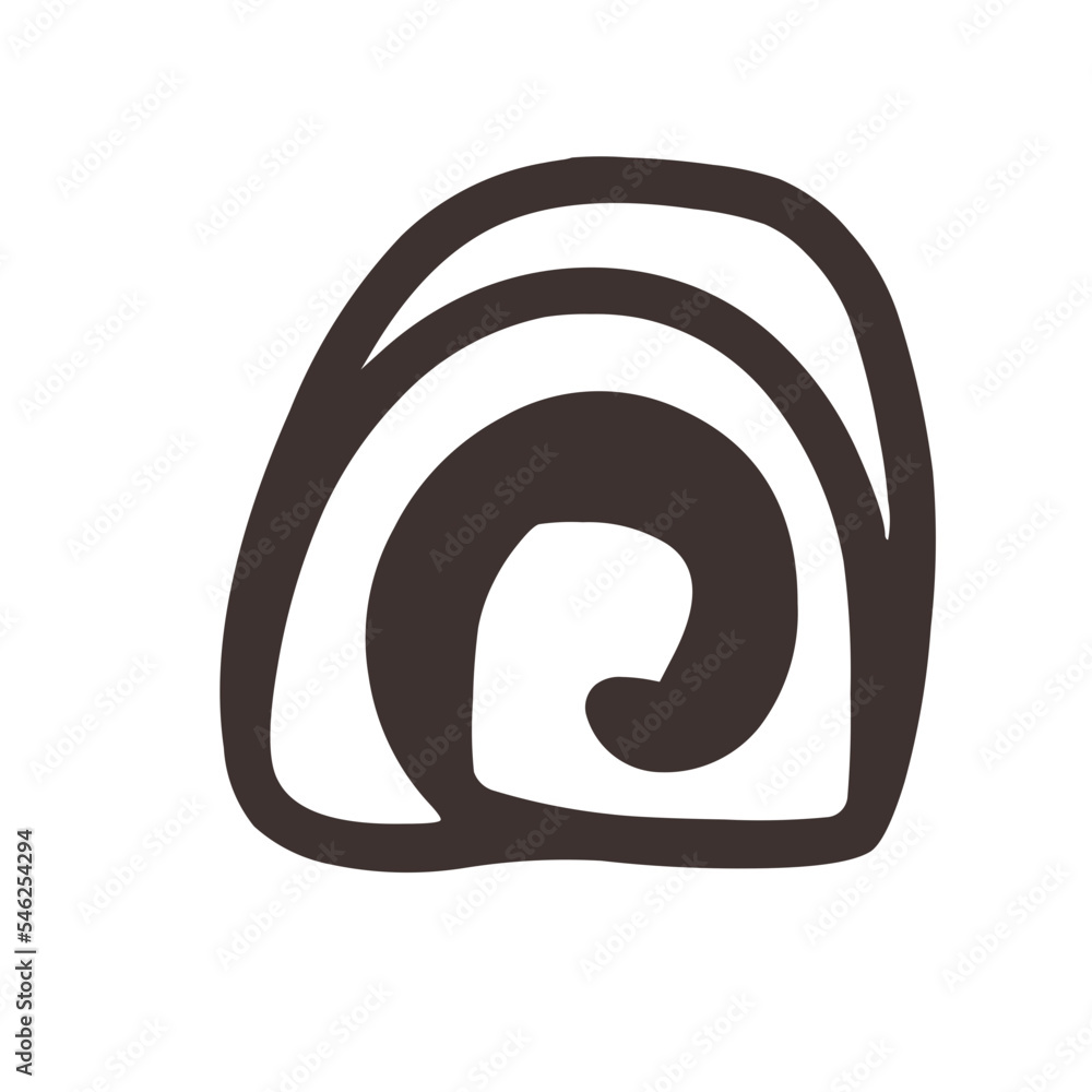 outline Swiss roll outline Swiss roll