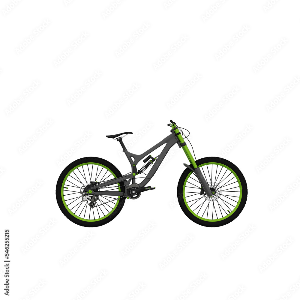 Downhill bicycle