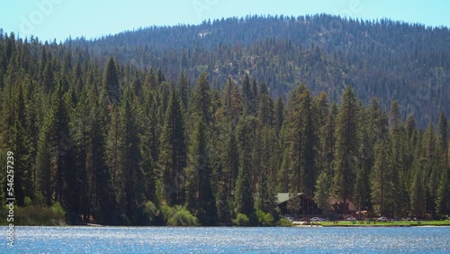 Kings Canyon National Park, California. USA - August 31, 2022: Hume Lake