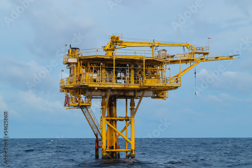 Offshore gulf sea industry rig drill oil and gas production petroleum