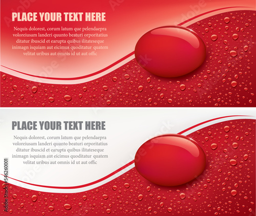 dark red bubbles droplets background	
