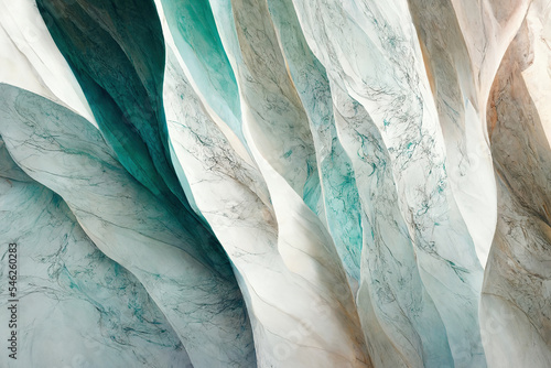 Wallpaper Mural Mint green marble texture. Luxury abstract fluid art paint background. Beautiful modern 3d wallpaper Torontodigital.ca