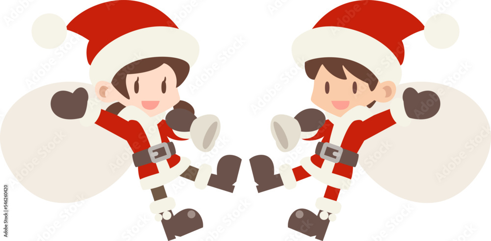 サンタお兄さん&お姉さん01