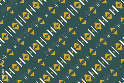 Ikat seamless pattern tribal chevron Seamless Pattern. Ethnic Geometric Ikkat Batik Digital vector textile Design for Prints Fabric saree Mughal brush symbol Swaths texture Kurti Kurtis Kurtas
