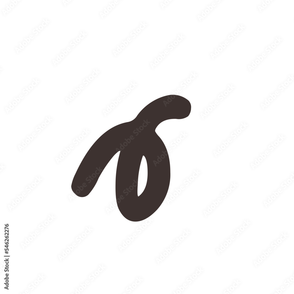 Autumn Element doodle curve Autumn Element doodle curve