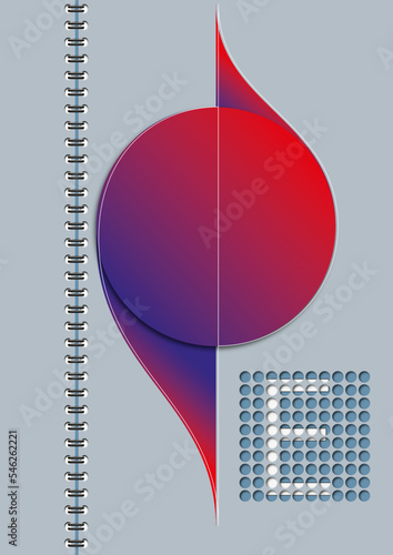Layout Raster Buchstabe E