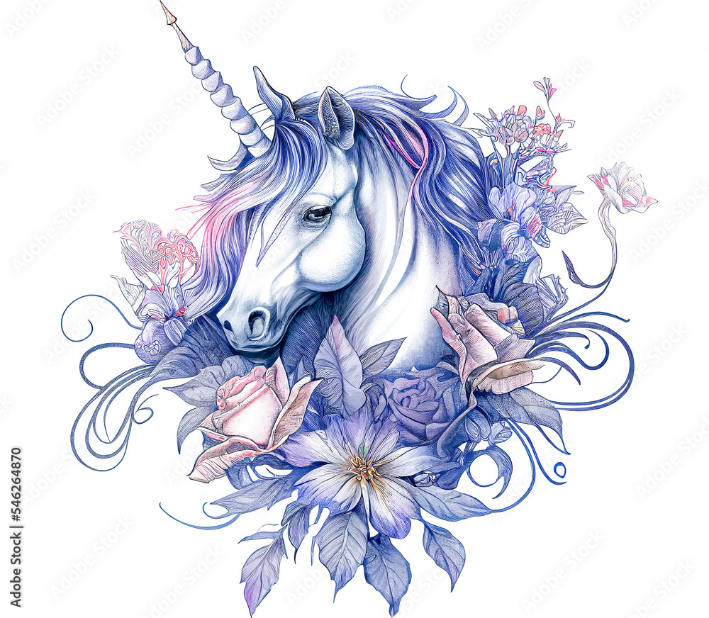 Unicorn Tattoo Images – Browse 11,502 Stock Photos, Vectors, and Video |  Adobe Stock