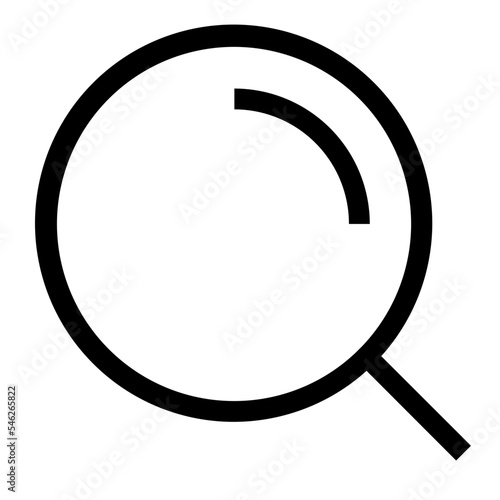 Icon Search With Style Outline