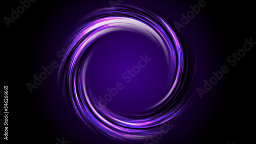 purple abstract light illustration effect, infinity energy space loop magic motion shapes laser, round power shine art, curve fluorescent futuristic graphic infinite ray swirl night wallpaper element