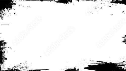 Gritty Dirty Frame Vector Vignette Image Filter Overlay PNG Texture