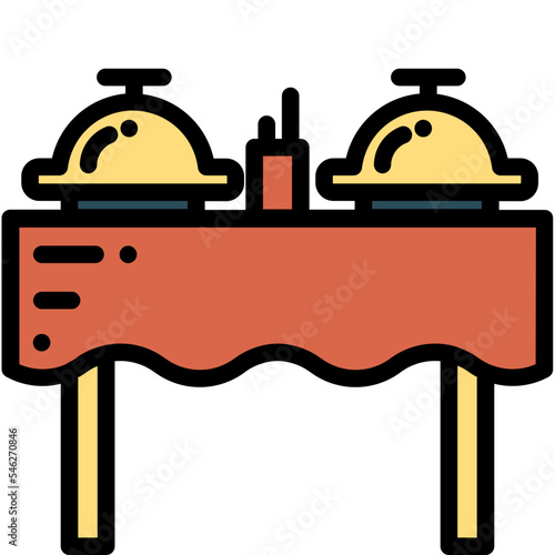buffet restaurant icon