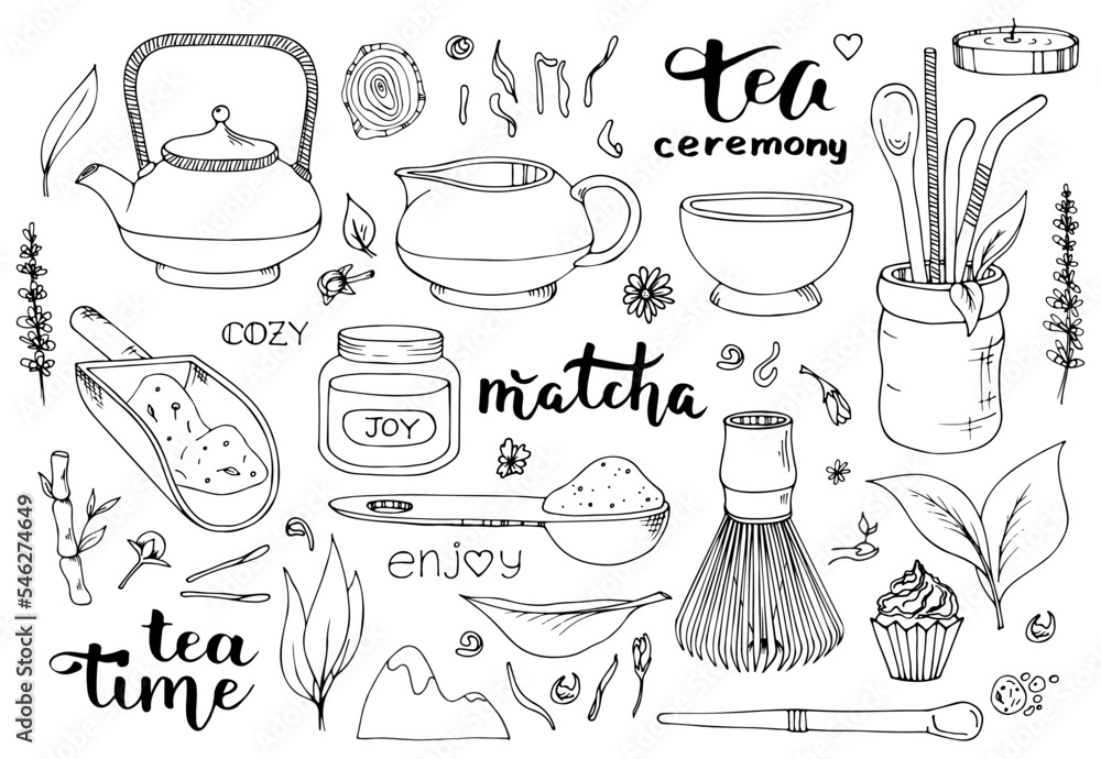 Fotografie Japanese ceremony with Matcha