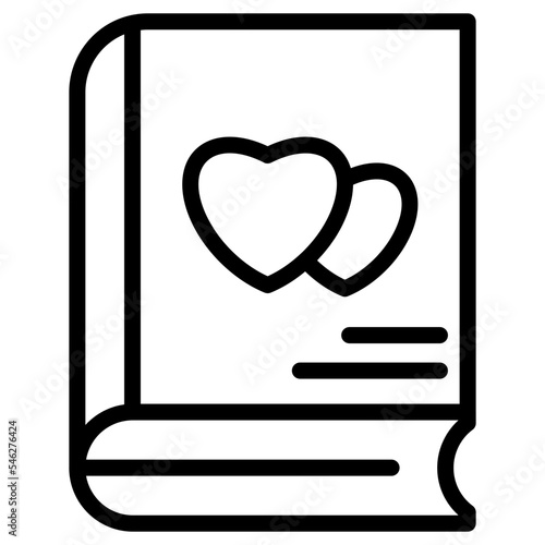 book love icon